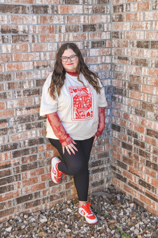 Queen of Hearts Tee - Olivia Frank & Co.