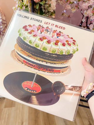 Rolling Stones Glitter Record - Olivia Frank & Co.