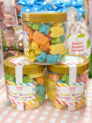 Sugar Sanded Gummy Bears - Olivia Frank & Co.