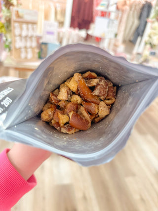 Sugar + Spice Pretzel Bites - Olivia Frank & Co.