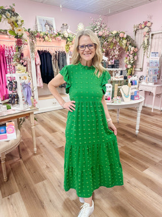 Swiss Dot Dress - Olivia Frank & Co.