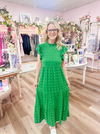Swiss Dot Dress - Olivia Frank & Co.