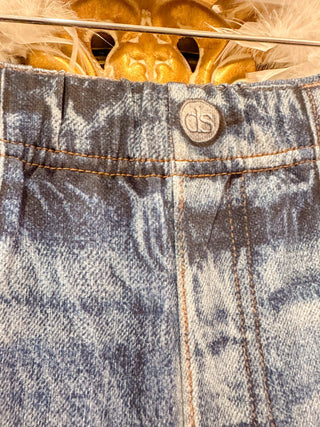 The Cloud - Soft Illusion Denim Wide Leg Jeans - Olivia Frank & Co.