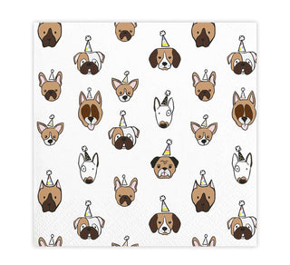 Tootsie’s Dog Party Napkins (20ct) - Olivia Frank & Co.