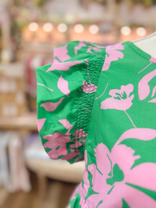 Two Tone Tina Top - Olivia Frank & Co.