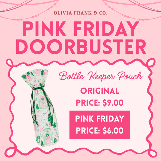 PINK FRIDAY DEAL: Bottle Keeper PouchHome For Christmas