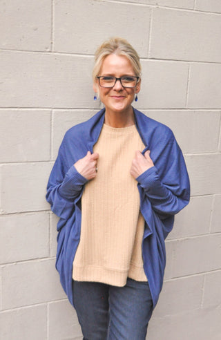 Wren Waffle Textured Top - Olivia Frank & Co.