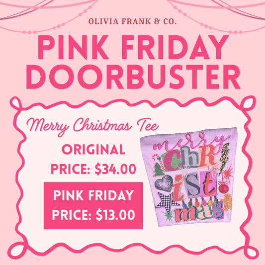 PINK FRIDAY DEAL: Colorful Merry Christmas (Gildan Tee)